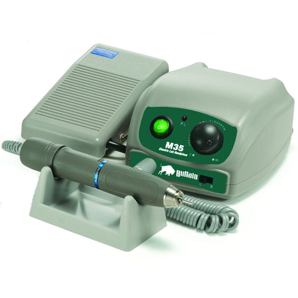 Buffalo Dental 38120 M35 Electric Handpiece System 120V/220V AC Console+MG Gray HP+FC Buffalo Dental 38120 M35 Electric Handpiece System 120V/220V AC Console+MG Gray HP+FC